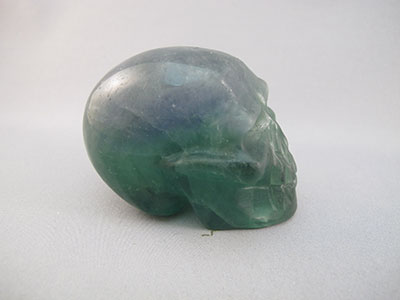 Deep Purple Amethyst Crystal Skull